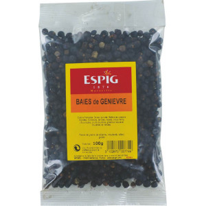 Baies de genièvre entières...