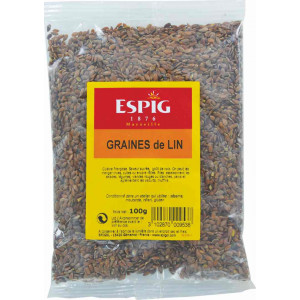 Graines de lin entières 100g