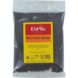 Moutarde brune entière 100g
