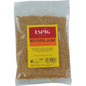 Moutarde jaune entière 100g