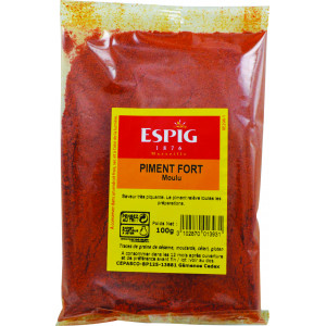 Piment fort moulu 100g