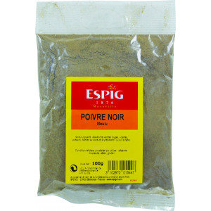 Poivre noir moulu 100g